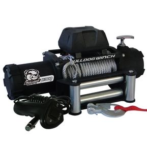 Bulldog Winch 10044 - 8000 lbs Winch With Synthetic Rope / Kit
