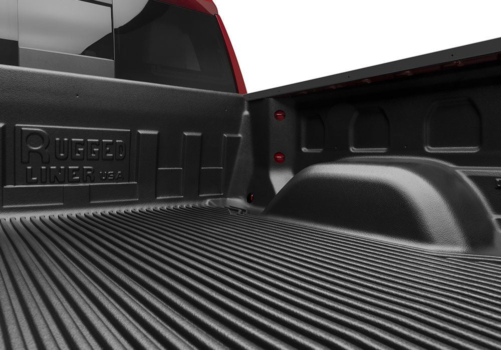 Rugged Liner TUN65U07TS - Under Rail Bedliner Toyota Tundra 07-19 (with Deck Rail System) with 6' 6" Bed