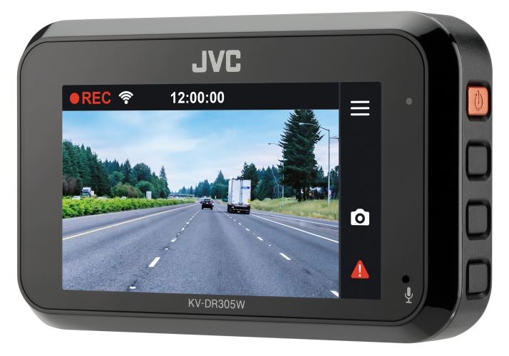 JVC KV-DR305W - Dashboard Camera with Integrate GPS