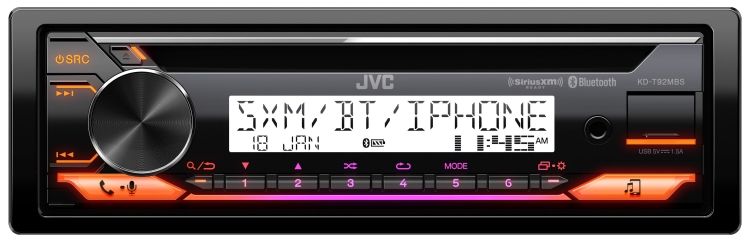 JVC KD-T92MBS - JVC CD Marine Receiver 1 Din