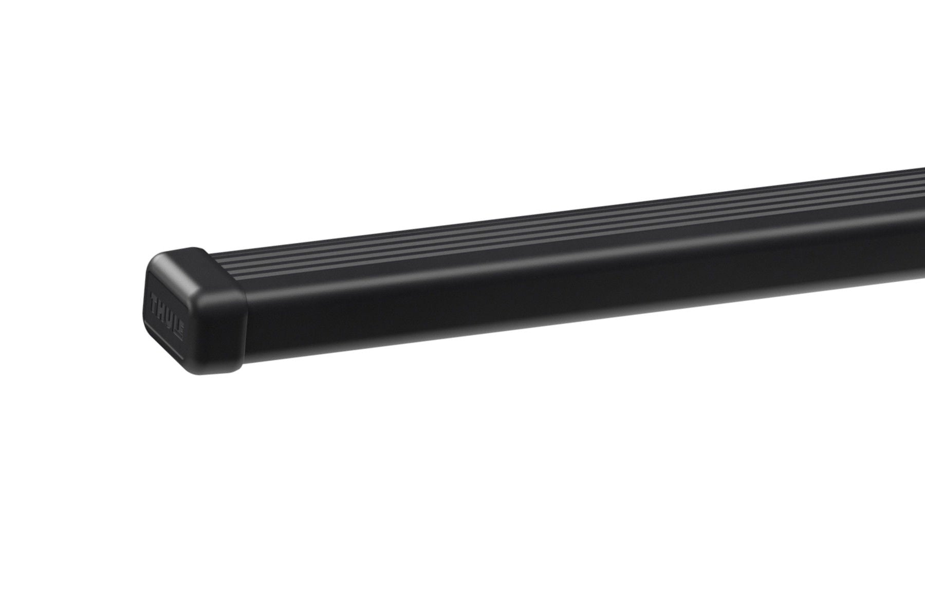 Thule 712400 - (2) Black Evo SquareBar Roof Bars (135 cm / 53")