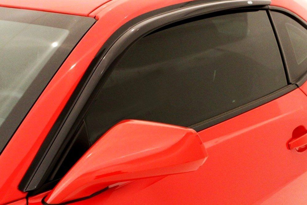 AVS® • 94547 • Tape-On Ventvisor • Rain Deflectors • Ford Fiesta 11-19