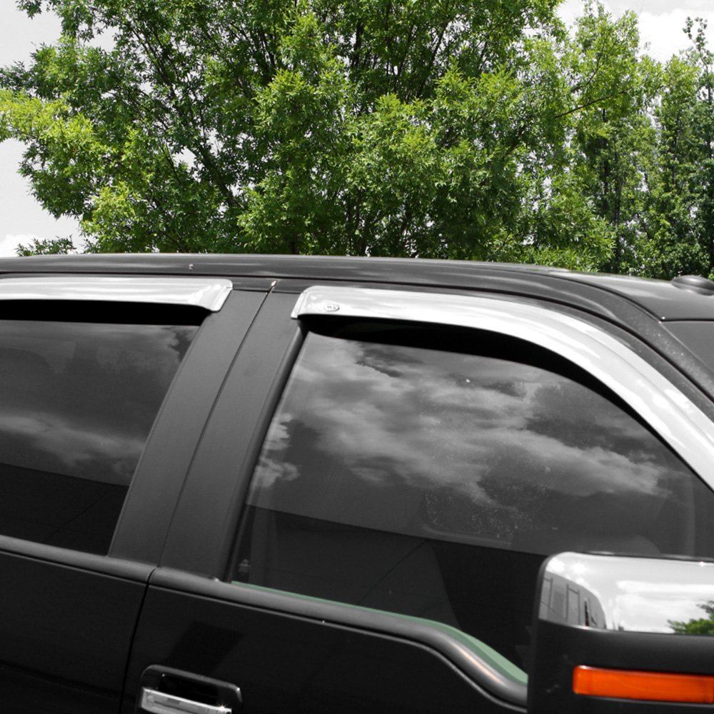 AVS® • 94539 • Tape-On Ventvisor • Rain Deflectors • Nissan Xterra 05-15