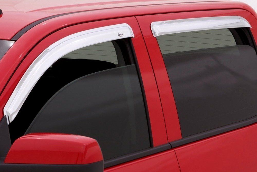 AVS® • 94557 • Tape-On Ventvisor • Rain Deflectors • Honda Pilot 16-22