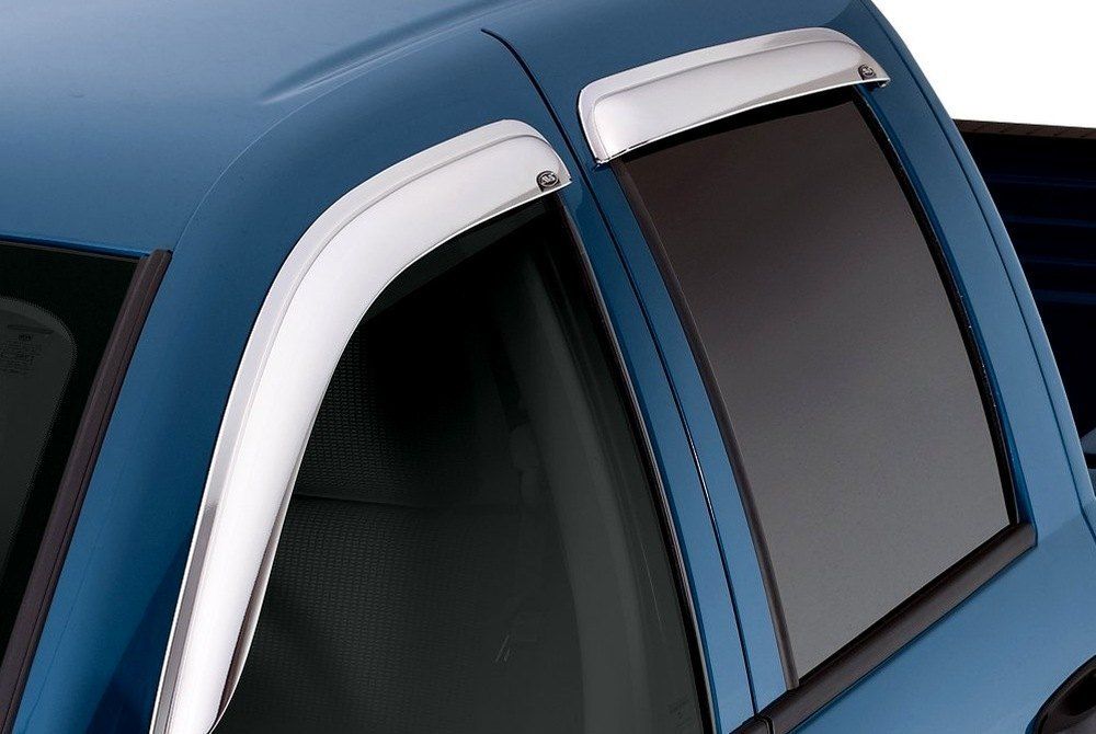 AVS® • 94682 • Tape-On Ventvisor • Rain Deflectors • Honda Civic 16-20