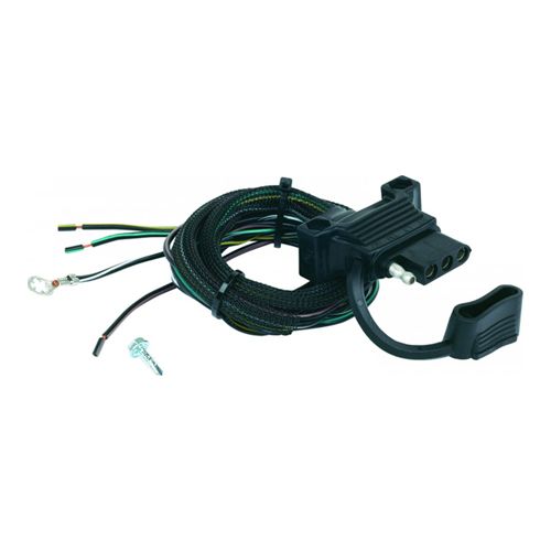 Hopkins 48030 - Endurance Trailer Wiring Flat Connector - 4 Way 48 Inch Length
