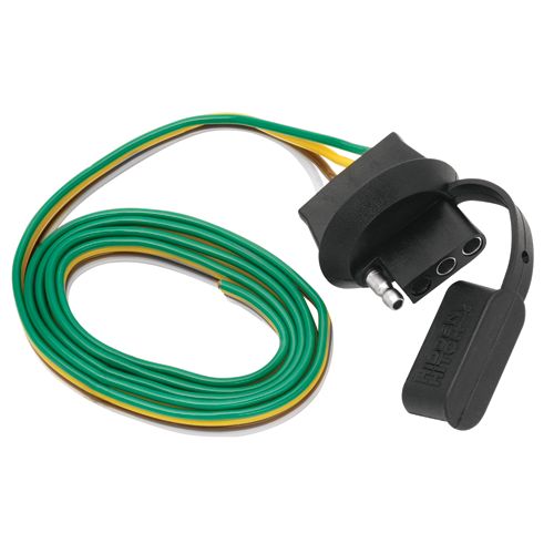 Tow Ready 118043 - 4-Way Flat Vehicle End Wiring Connector - 30 ft.