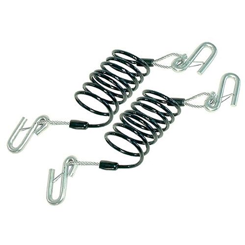 Demco 9523003 - Coiled Safety Cables with Hooks