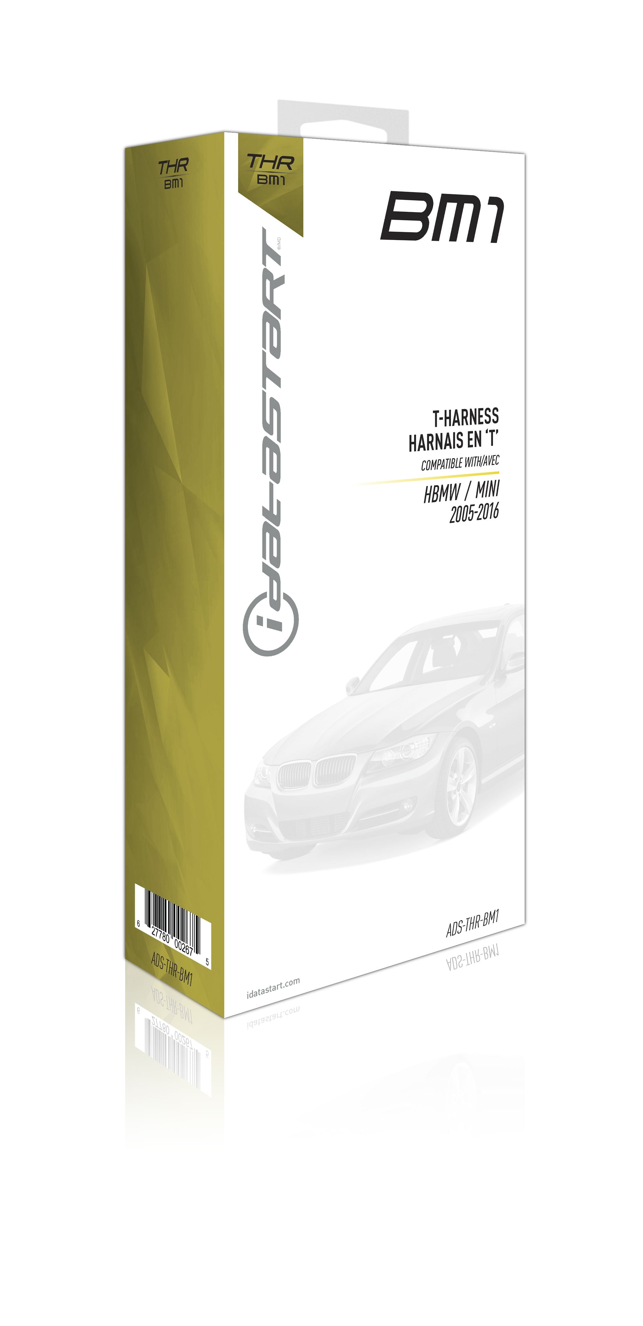 iDatastart ADS-THR-BM1 - T-Harness For Select BMW/Mini Models 05-16