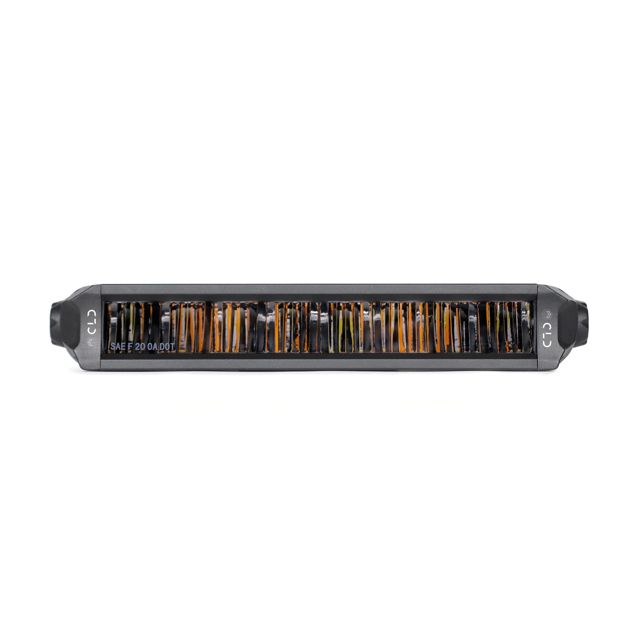 CLD CLDBARS10FS - 10" Single Row Street Legal Multi-Function LED Light Bar - Aux. Fog (1430LM) & Strobe (680LM)