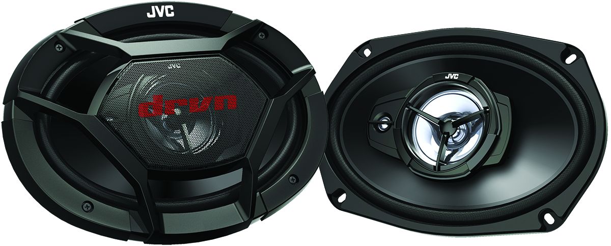 JVC CS-DR6931 4 Ohms Speakers 6" x 9" 3-Way 70W RMS 500W Max.