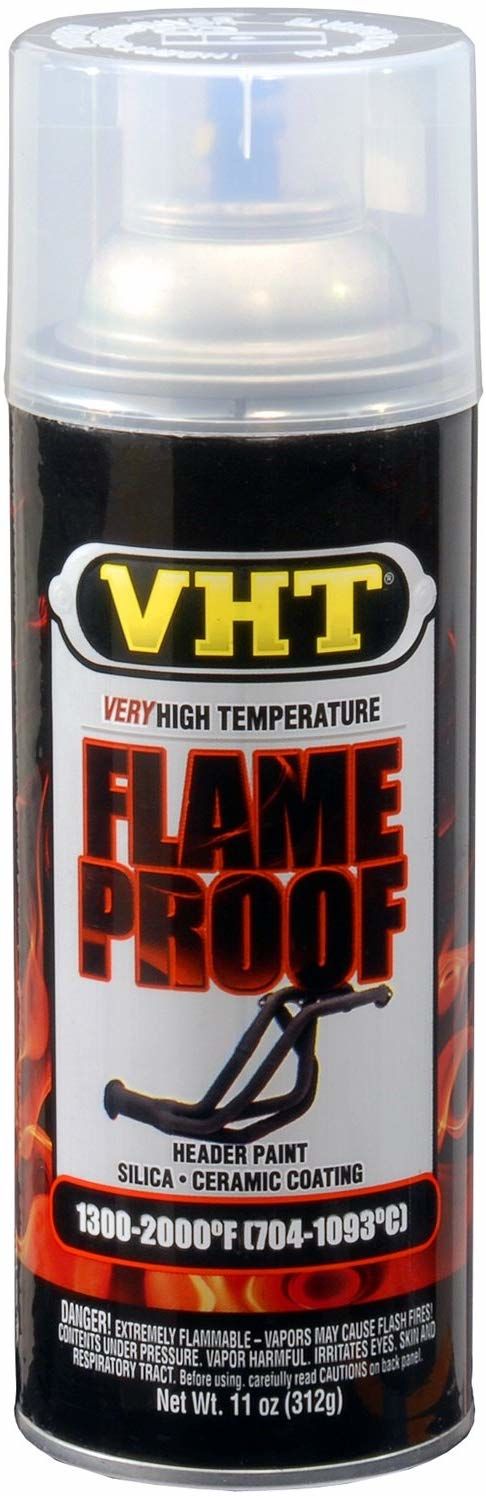 VHT Flameproof Coating  Very High Temp Clear Satin Finish