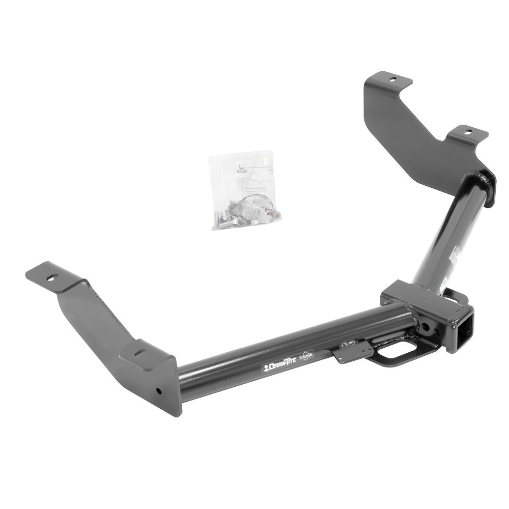 Draw Tite® • 75852 • Round Tube Max-Frame® • Trailer Hitch • Class III 2" (3500 lbs GTW/400 lbs TW) • Ford Transit Connect 2014-2021