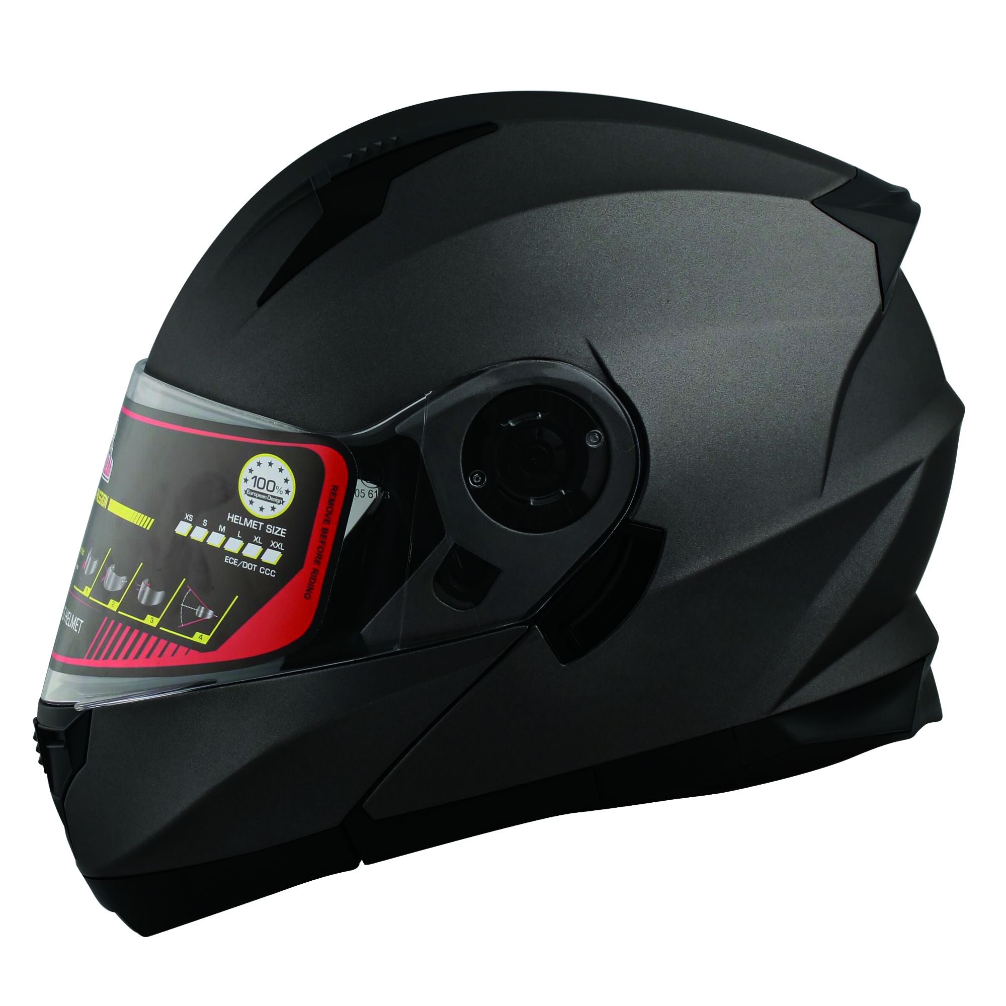 Zunix DOT05M - Open Face Flip-Up Helmet M