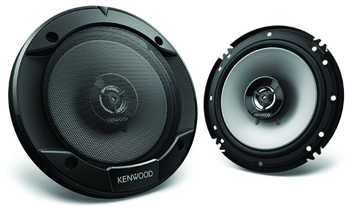 Kenwood KFC-1666S - 2 Coaxial Speakers Sport Series 6.5" 2-Way 30W RMS 300W max power