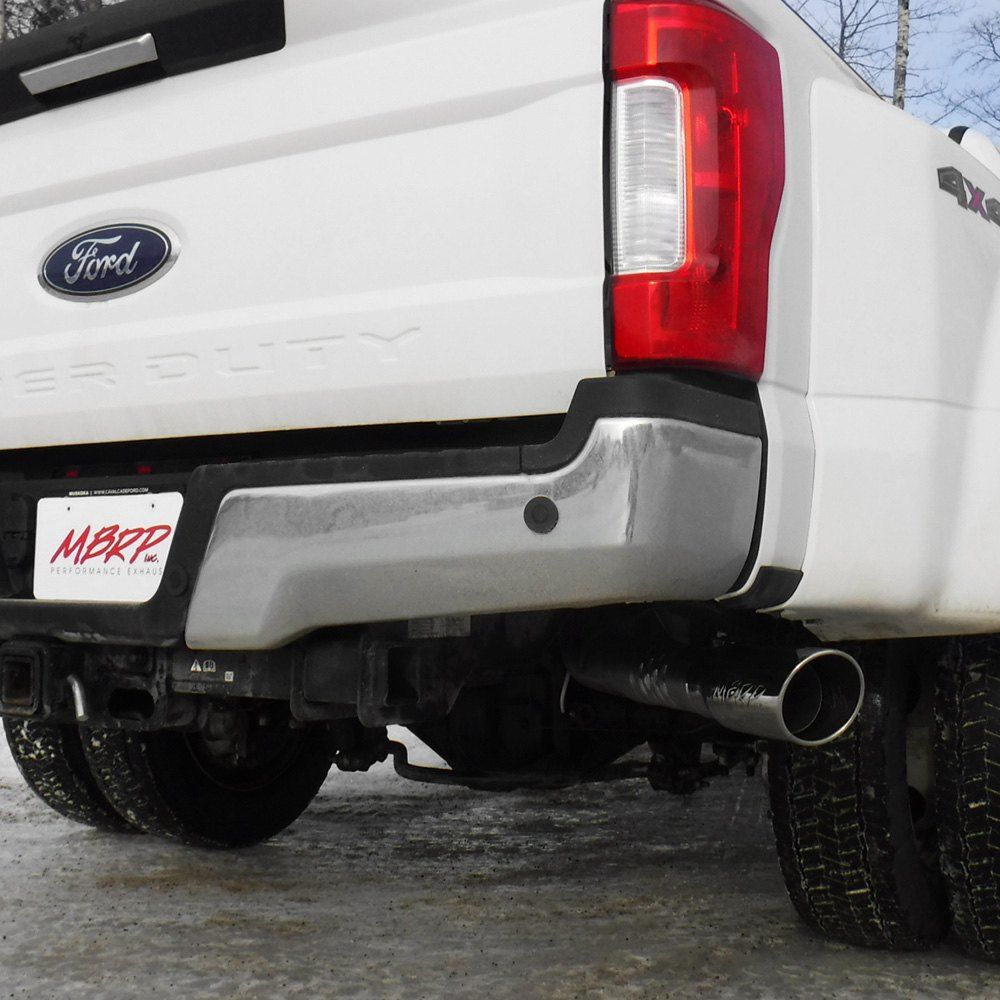 MBRP S6289409 - XP Series 409 SS DPF-Back Exhaust System with Single Side Exit  F250/350/450 6.7L 17-19
