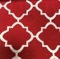 MOSS MOSS-0913G - 11 "x 20" RED BACKGROUND decorative pillow