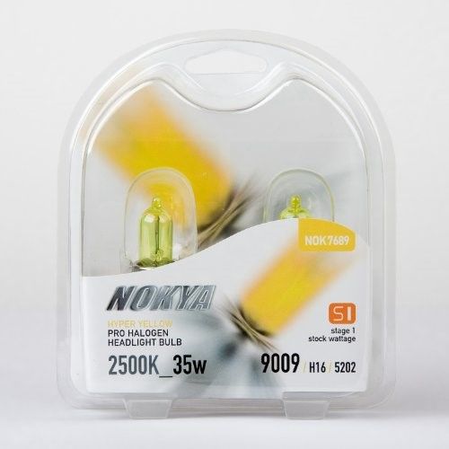 Nokya NOK7689 H16 Yellow Halogen Kit 35w (2)