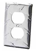 Owens OC39134 - Diamond Aluminum Plate Electrical Cover for two outletPlate