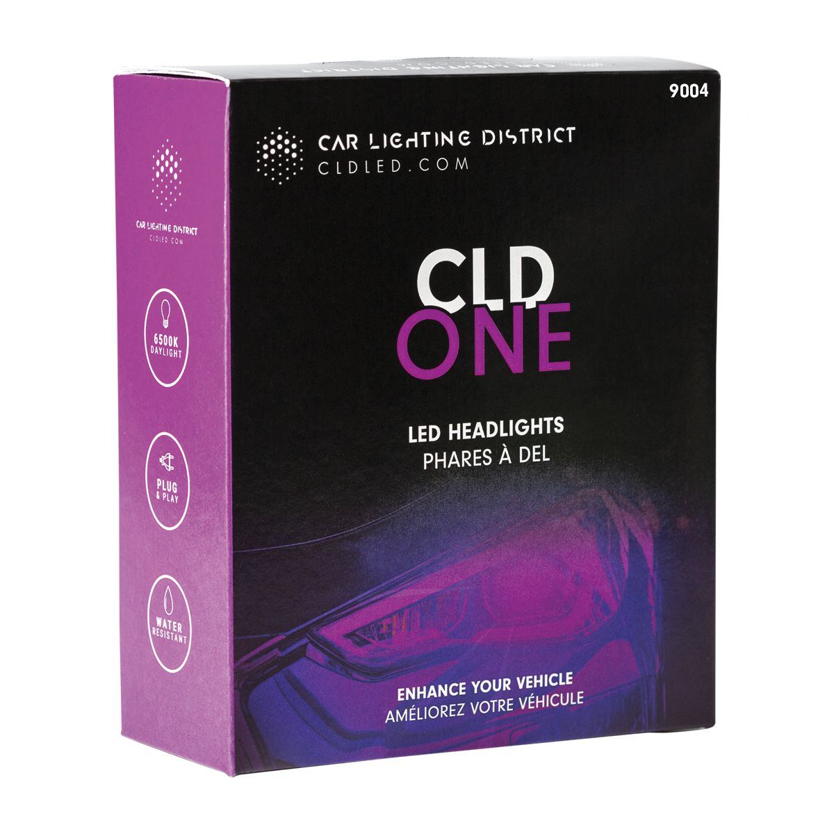 CLD CLDOE9004 - CLD ONE 9004 LED Conversion Kit 6500K (2)