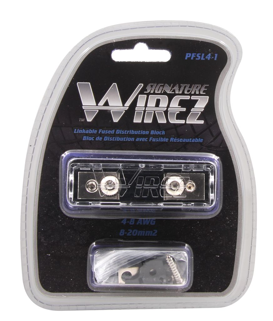 Wirez PFSL4-1 4 Gauge Linkable Fuse Block
