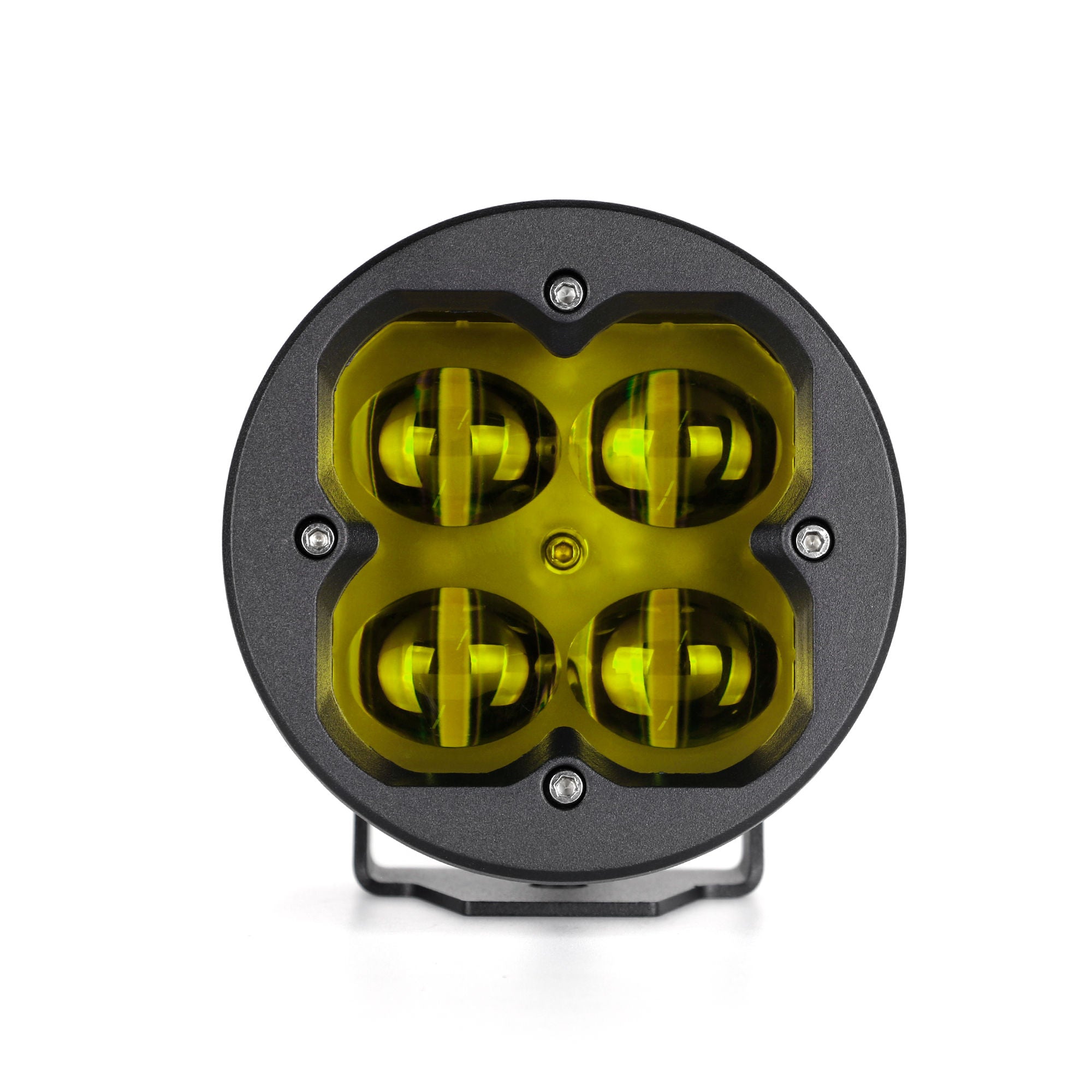 RTXOA5G3621 - 3" Cube Pod Light, Round, Fog Light, Yellow 620Lm