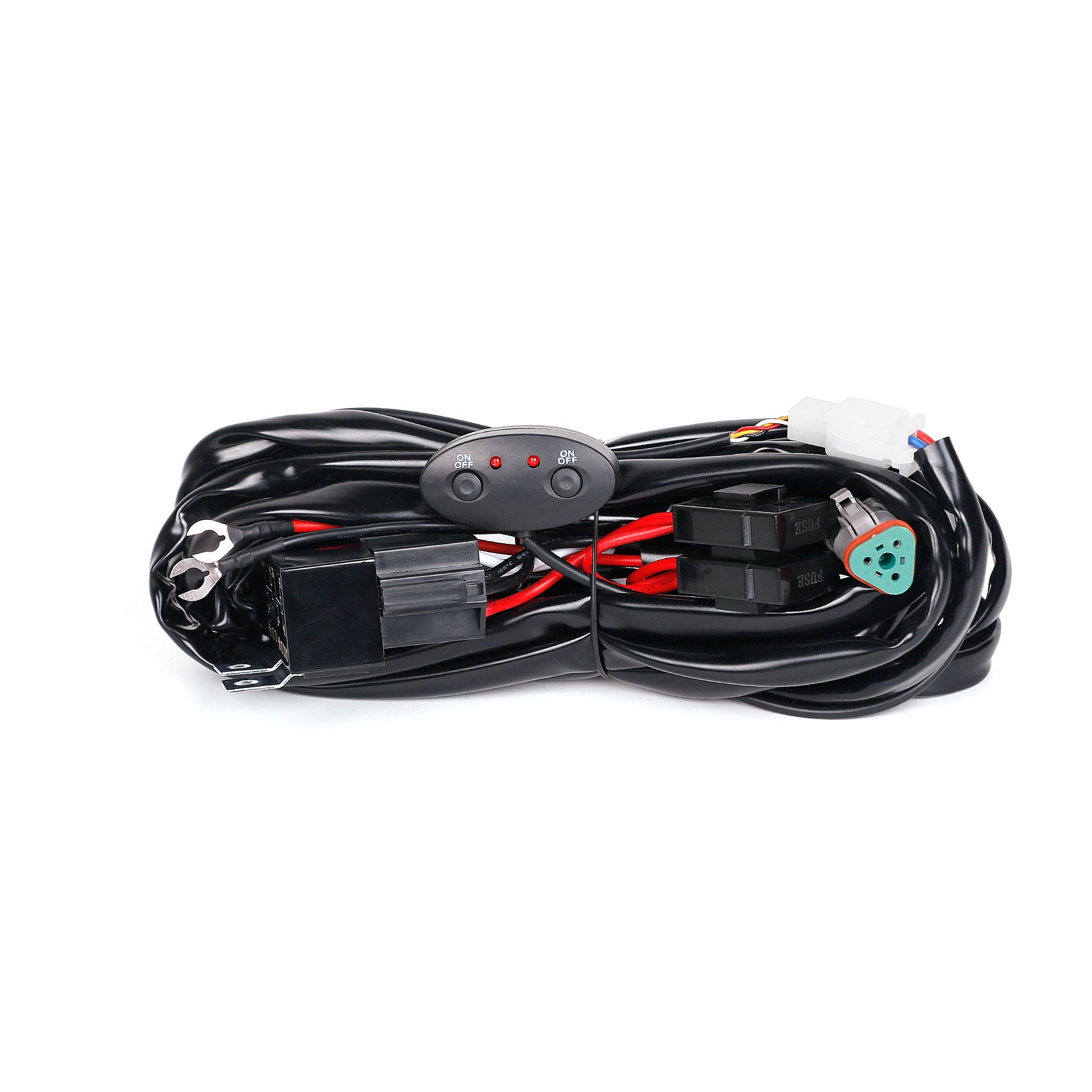 CLD CLDSWRH13 - Single Output Dual Function LED Light Harness & Switch (use with Dual Function LED Bar)