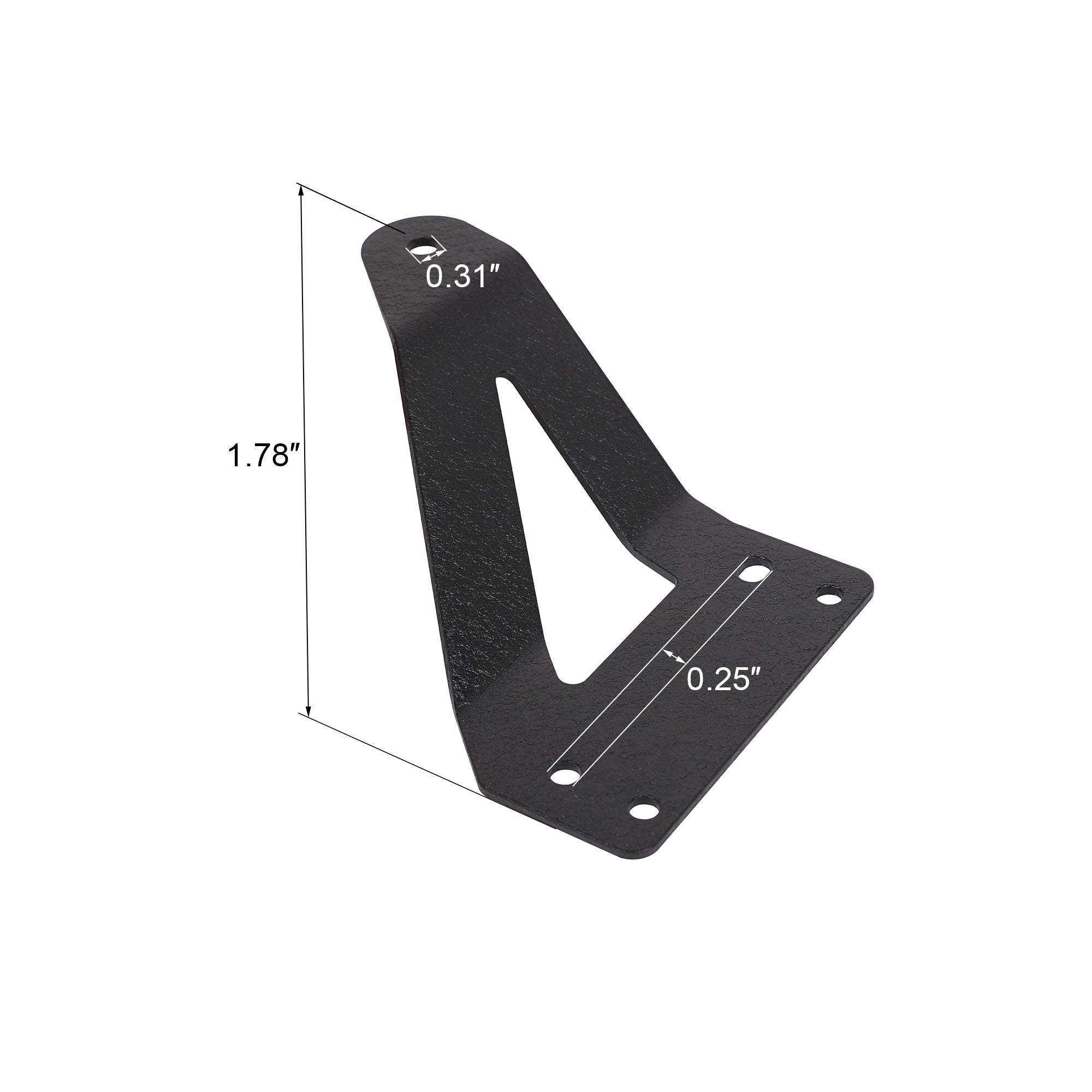 CLD CLDBRK26 - 20" Front Grill Mounting Bracket Kit (fits single or dual row) - Wrangler JK (07-17)