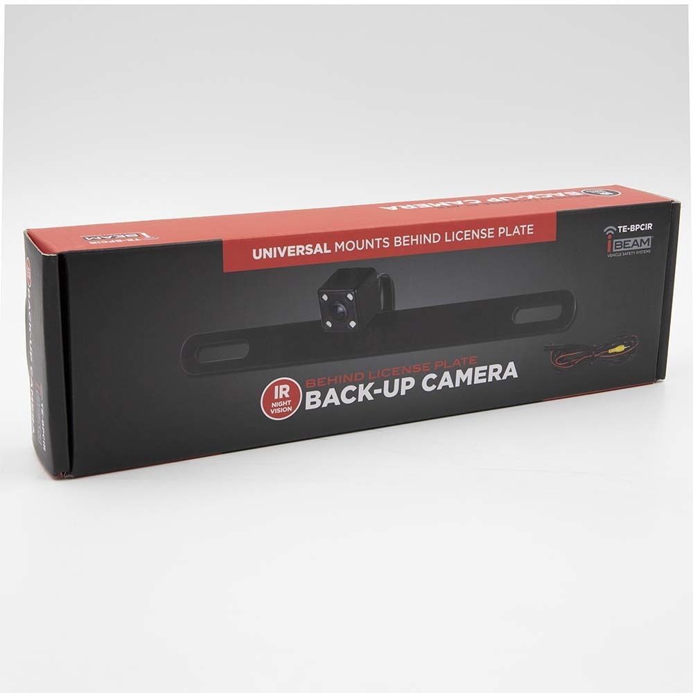 iBeam TE-BPCIR - Behind License Plate Camera with IR