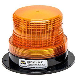 Wolo 3030MP-A - Amber Flashing LED Warning Light 12V