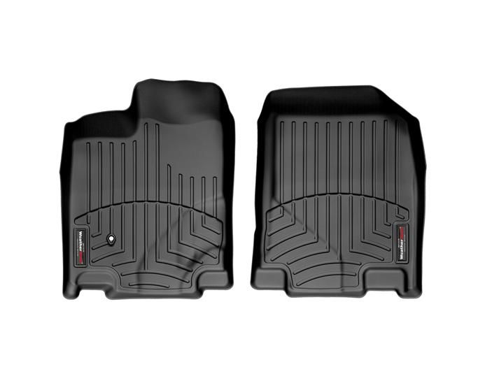Weathertech® • 441101 • FloorLiner • Molded Floor Liners • Black • First Row • Ford Edge / Lincoln MKX 07-10