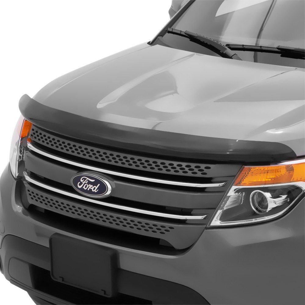 AVS® • 25902 • Bugflector II • Dark Smoke Hood Shield • Chevrolet Silverado 2500 99-02