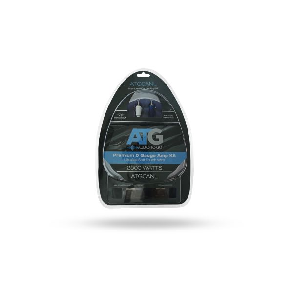 ATG ATG0-ANL - ATG Audio 0 Gauge Soft-Touch Amp Kit w/  ANL Fuseholder