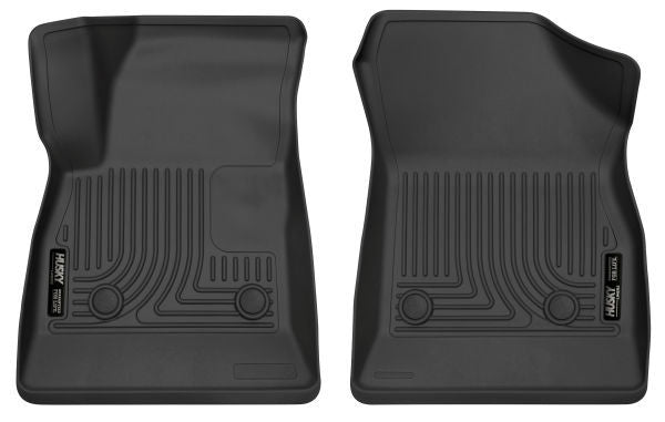 Husky Liners® • 52261 • X-Act Contour • Floor Liners • Black • First Row