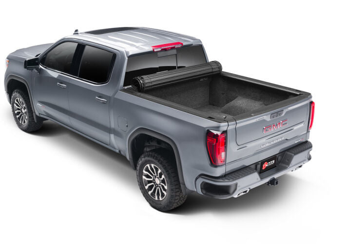 BAK® • 80427 • Revolver X4S • Hard Rolling Tonneau Cover • Toyota Tacoma 6'2" 16-23 with Deck Rail System