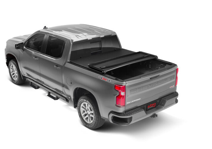 Extang® • 77430 • Trifecta E-Series • Soft Tri-Fold Tonneau Cover • Ram 1500 6'4" 09-23 (Classic Body Style) without RamBox
