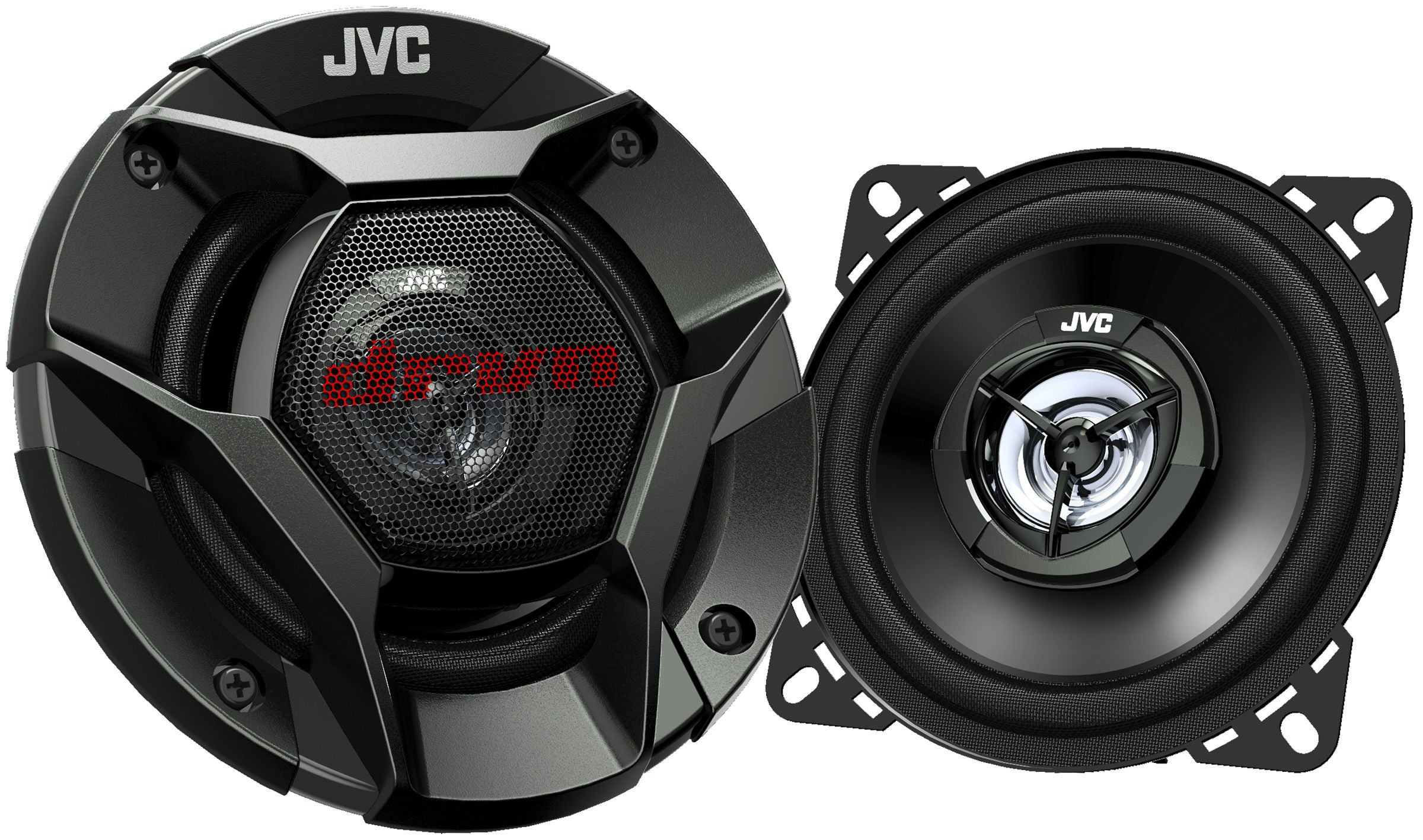 4" 2-Way Coaxial Speakers 200w Max Power